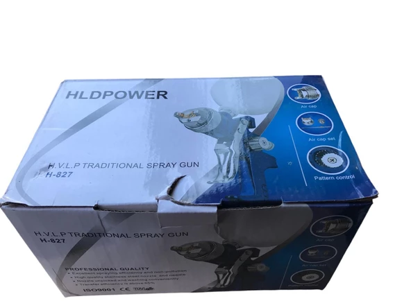 HLDPOWER 1.7MM ÜSTDEN DEPO BOYA TABANCASI HK827