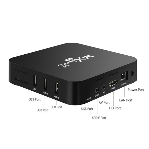Anunnaki 4k Ultra Hd Android Tv Box Mxq Pro 2GB 16GB 5G Dört Çekirdekli Meida Player - 5