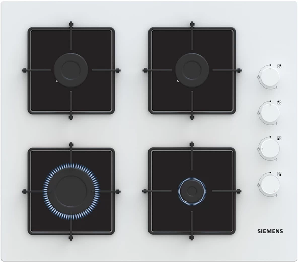 Siemens EO6C2PP30L 60 cm Beyaz Ankastre Ocak (LPG Girişli) ürün görseli 1