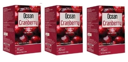 Ocean Cranberry 30 Tablet 3 Adet