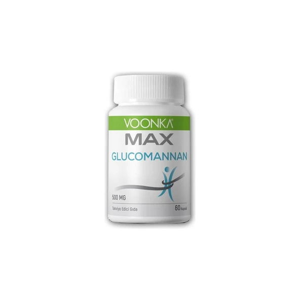 VOONKA Max Glukomannan 500 mg 60 Kapsül 8683655089501