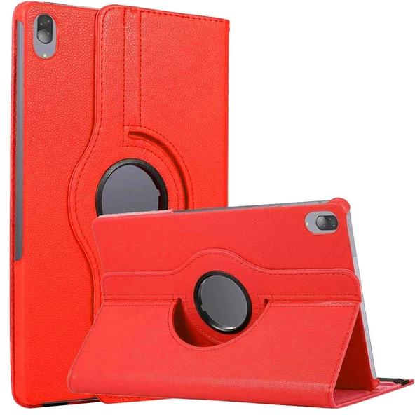 Lenovo Tab P11 TB-J606F Uyumlu 11 inç Döner Standlı Tablet Kılıfı - 4