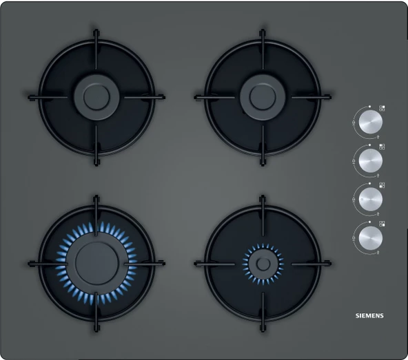 Siemens EO6C9PO00O 60 cm Antrasit Gri Ankastre Gazlı Ocak ürün görseli 1