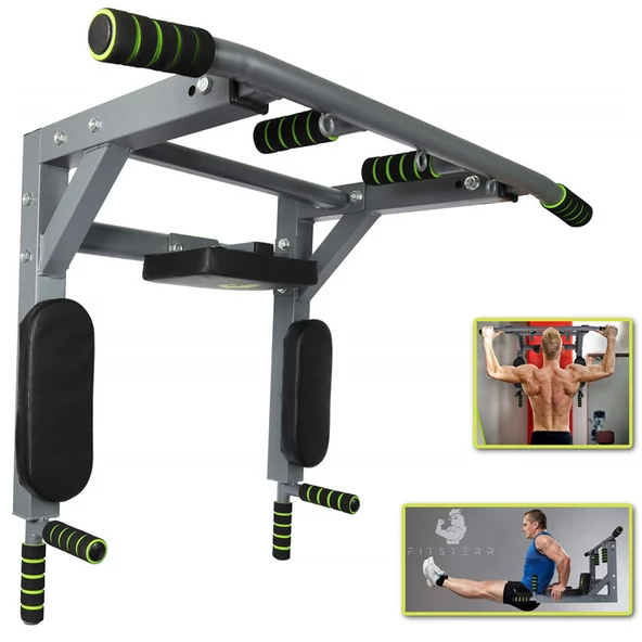 Anunnaki 3 ü 1 arada Duvar Barfiks Ve Dips All in one Süngerli Spor Egzersiz Barfix Aleti - 4