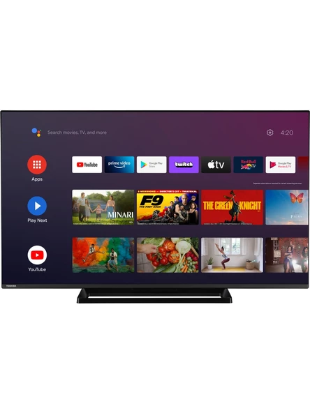 Toshiba 65UA3E63DT 4K Ultra HD 65" 165 Ekran Uydu Alıcılı Android Smart LED TV