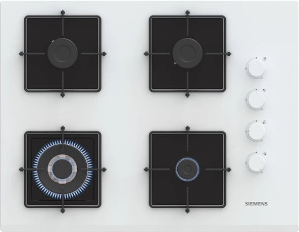 Siemens EO7C2HP30O 67 cm Beyaz Ankastre Gazlı Ocak ürün görseli 1