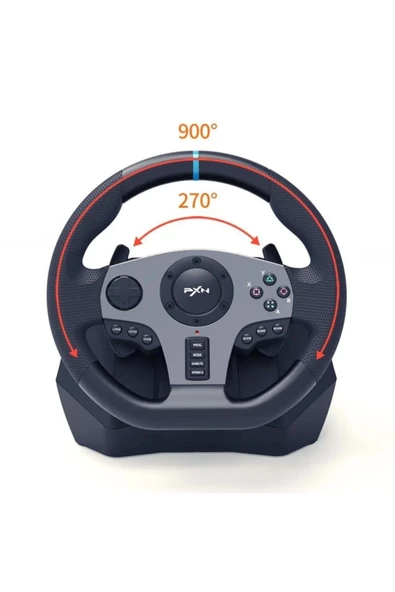 Profesyonel Gaming Racing Wheel Direksiyon Ps3 Ps4 Pc Xbox One Xbox 360 Uyumlu - Resim 2