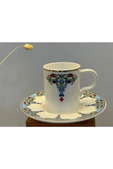 Güral Porselen Nostalji Kahve Fincan Takımı 12 Parça - 2