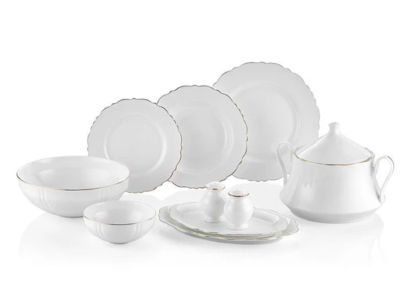 LAMEDORE ROYAL GOLD 59 PARÇA YEMEK TAKIMI