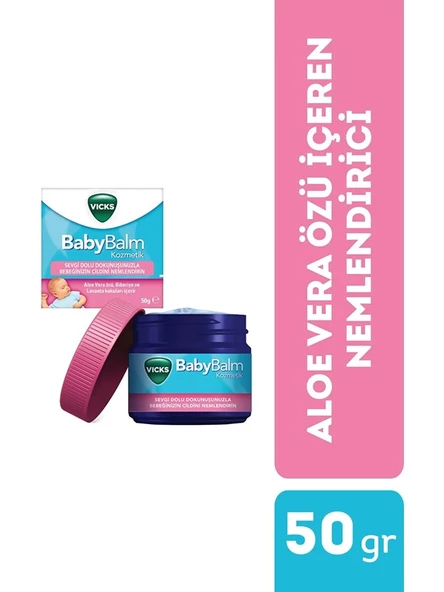 Vicks Baby Balm 50 Gr 2 Adet