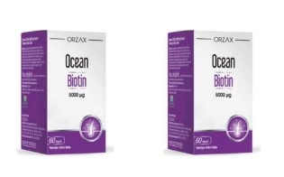 Ocean Biotin 5000 Mcg 60 Kapsül 2 Adet