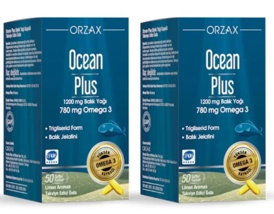 Ocean Plus Balık Yağı 1200 mg 100 Kapsül