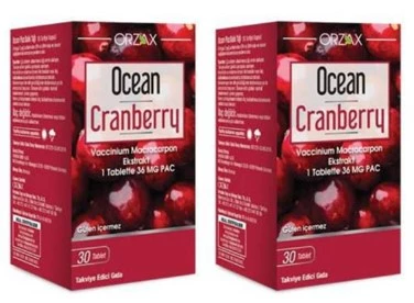 Ocean Cranberry 30 Tablet 2 Adet