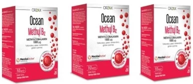 Ocean Methyl B12 Sprey 1000 mg 10 ml 3 Adet