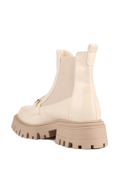 Shoetyle - Bej Renk Kadın Bot 360-1541 - 5