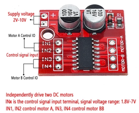 L298N 2 Yollu DC Motor Sürücü Modulü PWM Step Motor - 2