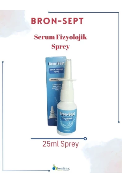 Bron-Sept Serum Fizyolojik Burun Spreyi 25ml