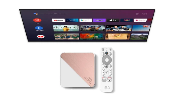 Homatics Box R 4k Plus Lisanslı Android Tv Box (4Gb Ram / 32Gb Depolama) + Type-c Dvbs2 Tuner - 3