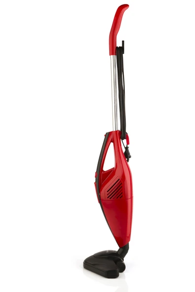 King Eletro K888 Elektrikli Dik Süpürge Kırmızı-Siyah - 2