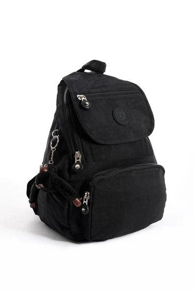 571 collections Ultra Hafif Çok Cepli Küçük Boy Sırt Çantası Unisex Siyah (Model: 571-4G) - Resim 4