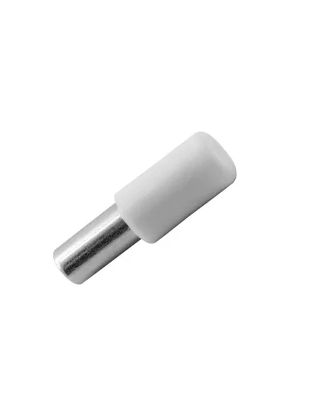 20 ADET PLASTİK BAŞLI METAL RAF PİMİ BEYAZ 5MM