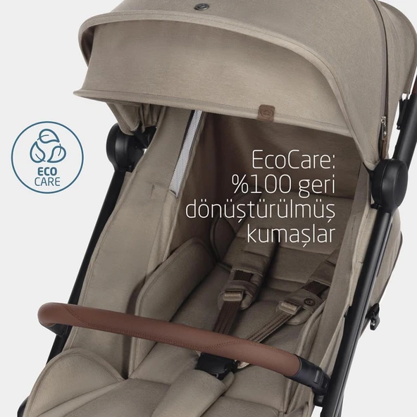 Maxi-Cosi Soho Kompakt Seyahat Sistem Olabilen Otomatik Katlanan Bebek Arabası Twillic Truffle - 12