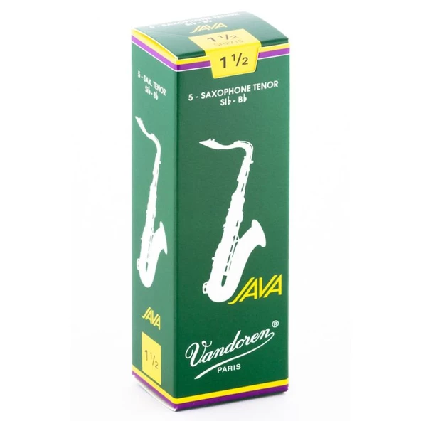 Vandoren SR2715 Anches Tenor Sax Java Kamış (5Lı) No.1,5