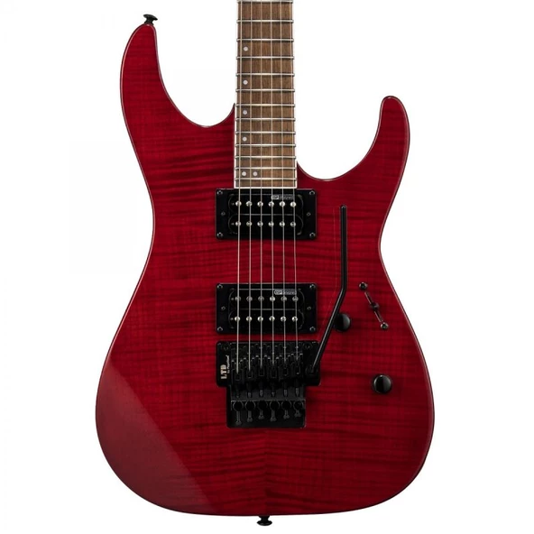 ESP LTD M-200FM See Thru Red Elektro Gitar - 1