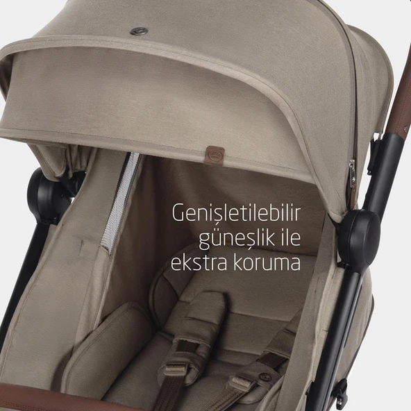 Maxi-Cosi Soho Kompakt Seyahat Sistem Olabilen Otomatik Katlanan Bebek Arabası Twillic Truffle - 7