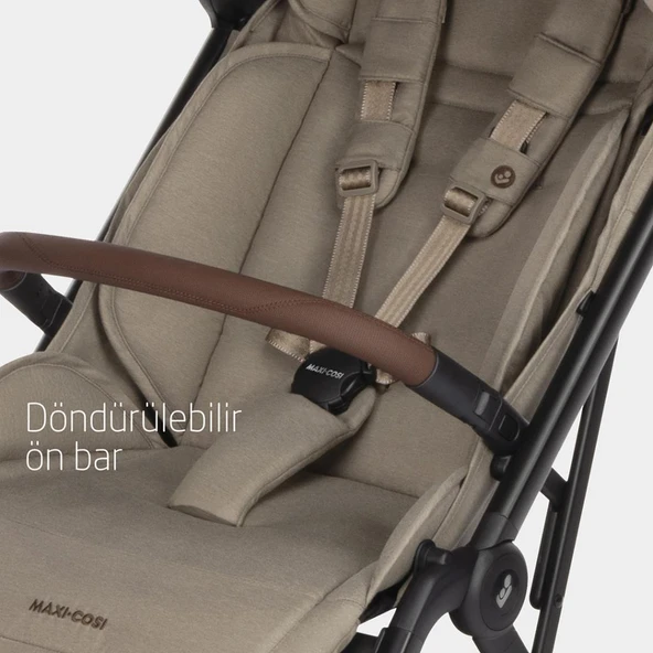 Maxi-Cosi Soho Kompakt Seyahat Sistem Olabilen Otomatik Katlanan Bebek Arabası Twillic Truffle - 9
