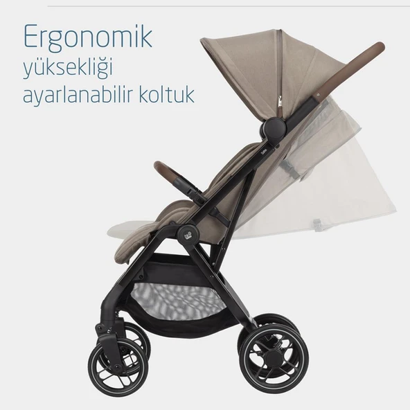 Maxi-Cosi Soho Kompakt Seyahat Sistem Olabilen Otomatik Katlanan Bebek Arabası Twillic Truffle - 6