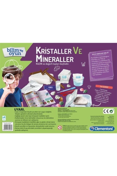Clementoni Bilim ve Oyun Kristaller ve Mineraller - 3