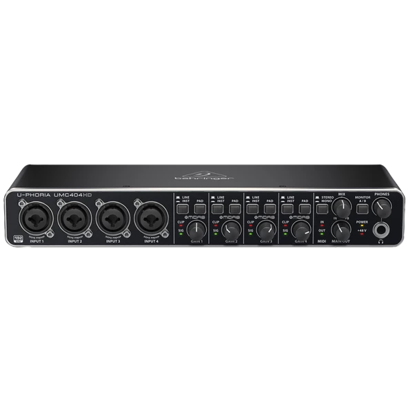 BEHRINGER U-PHORIA UMC404HD USB Ses Kartı