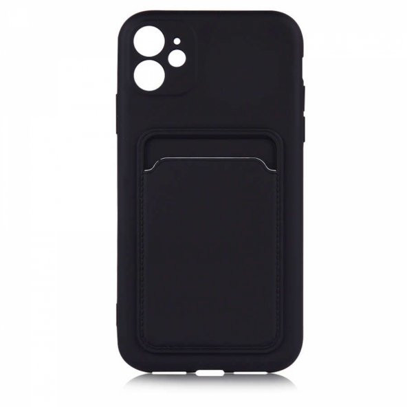 iPhone 11 Kamera Korumalı Cüzdanlı Kılıf Ofix - 6