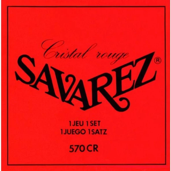 Savarez 570CR Crystal Rouge Klasik Gitar Tel Seti