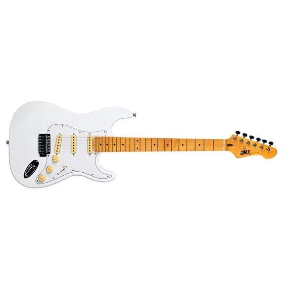 Dmx Guitars DAS 100 Polar White Elektro Gitar (Taşıma Çantası Hediyeli) - Resim 2