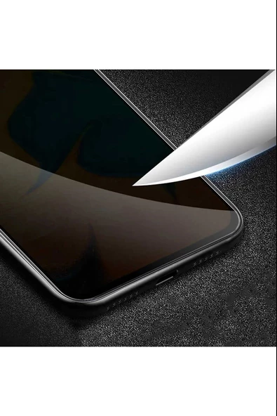 Samsung A72 Uyumlu Hayalet Ekran Gizli Tam Kaplayan Kırılmaz Cam Seramik Ekran Koruyucu Film - 4