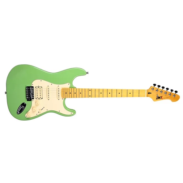 Dmx Guitars DAS 100 Surf Green Elektro Gitar (Taşıma Çantası Hediyeli) - Resim 2