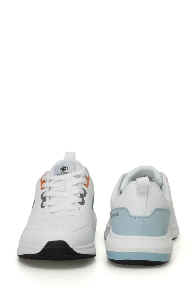 Lumberjack MURRY 4PR 101876087 Erkek Yürüyüş ve Koşu Ayakkabısı Beyaz Mavi 40-45 - Resim 5