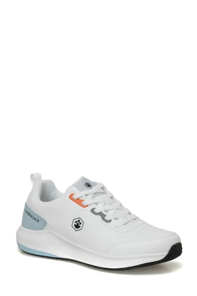 Lumberjack MURRY 4PR 101876087 Erkek Yürüyüş ve Koşu Ayakkabısı Beyaz Mavi 40-45 - Resim 2