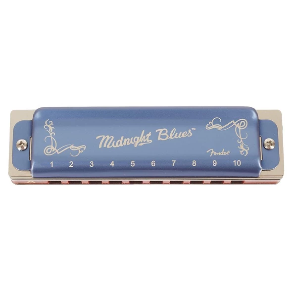 Fender Midnight Blues NotaF Mızıka - 3