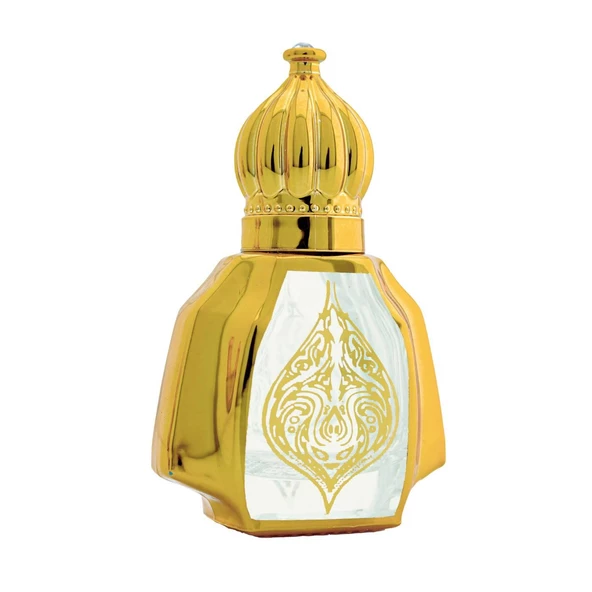 Beyaz Misk Kokusu 12 Ml Premium Esans Cam Şişesinde Roll-on Hediyelik Ahşap Kutulu - Resim 3