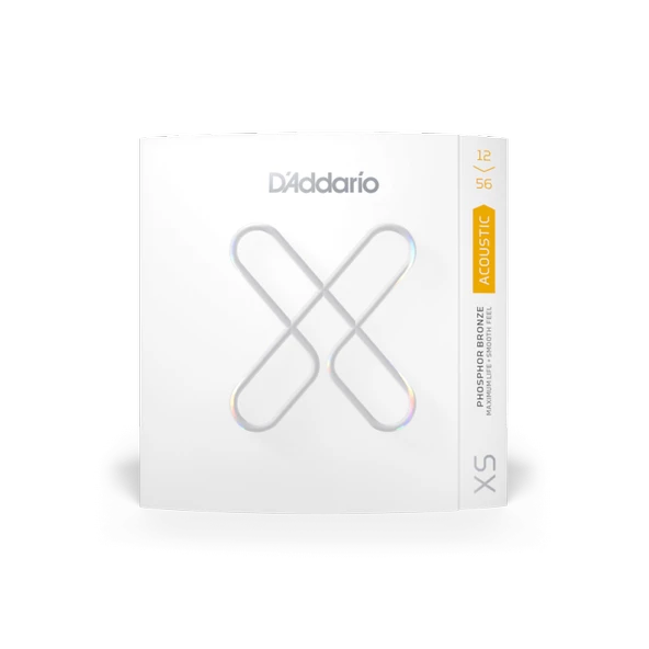 DADDARIO XSAPB1256 Coated Phosphor Bronze AKustik Gitar Teli 12-56 ürün görseli 1
