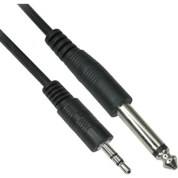 D-Sound 1.5 Metre 3.5 mm. Stereo (Erkek) - 6.35 mm. Mono (Erkek) ürün görseli 1