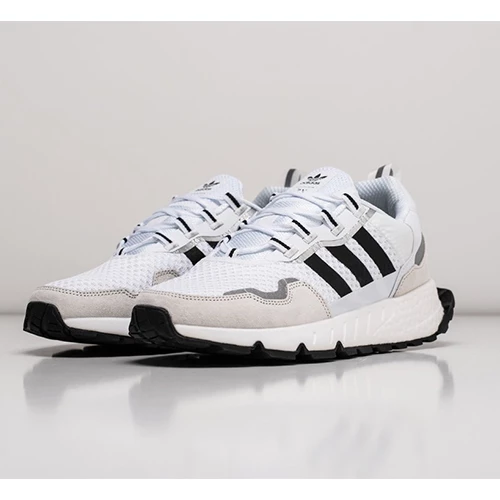 ADIDAS ZX 1K BOOST SNEAKERS WHITE - 2
