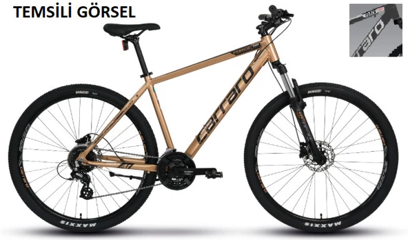 29J CARRARO FORCE 950 DAĞ BİSİKLETİ - MAT ANTRASİT GRİ - 48 KADRO