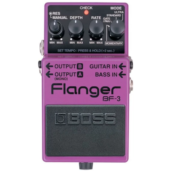 Boss BF-3 Flanger Compact Pedal - 1