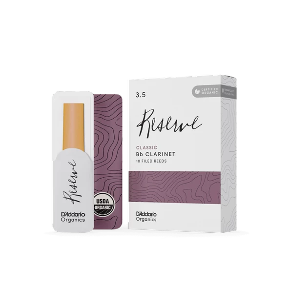 D\'Addario Woodwinds Organic Reserve Classic ODCT1035 Sib Klarnet Kamışı No:3.5