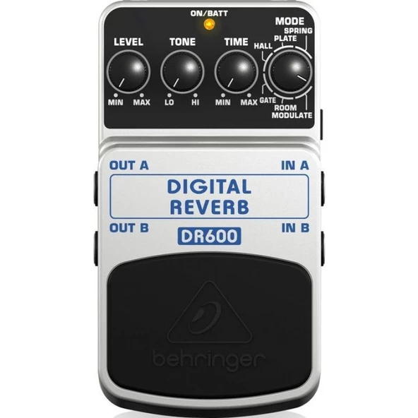 BEHRINGER DR600 Dijital Stereo Reverb Pedalı