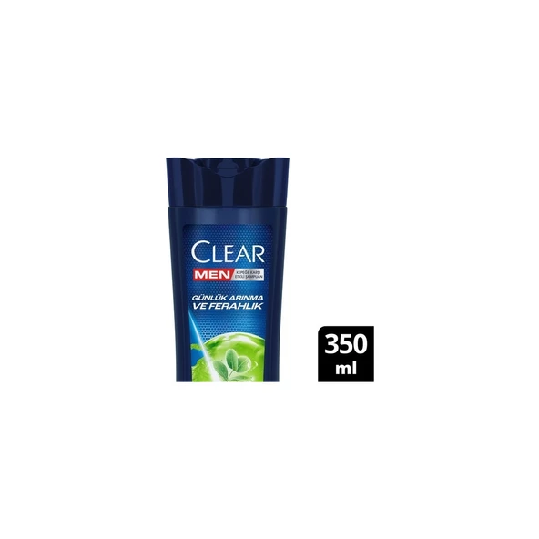 Clear Men Kepeğe Karşı Etkili Şampuan Günlük Arınma ve Ferahlık 350 Ml